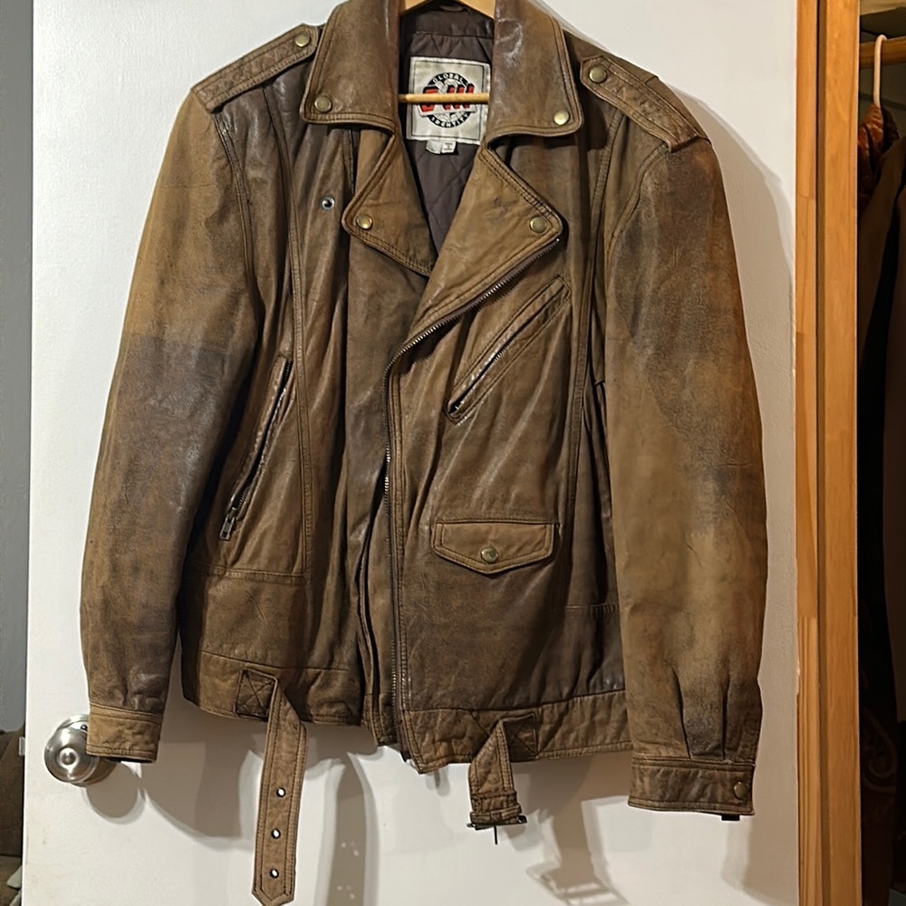 Wilson Leather Bomber Jacket